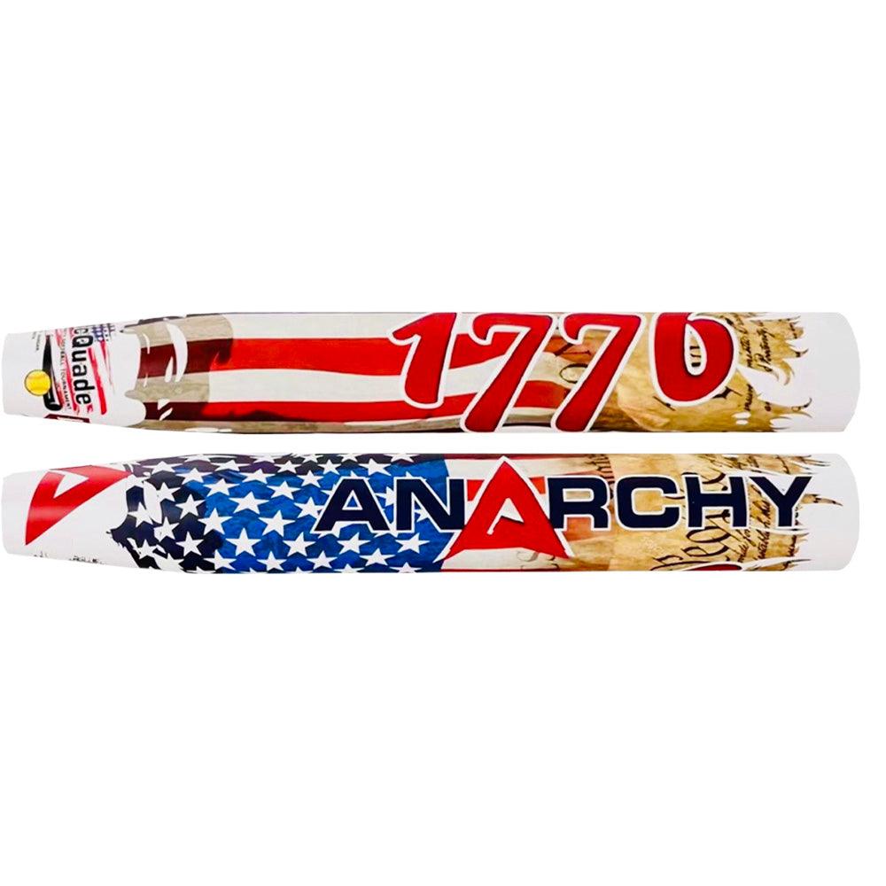 2023 Anarchy 1776 12″ Barrel 2 Piece .5oz End Load USA/ASA Slowpitch Softball Bat A23A1776212-2 - NO WARRANTY - Smash It Sports