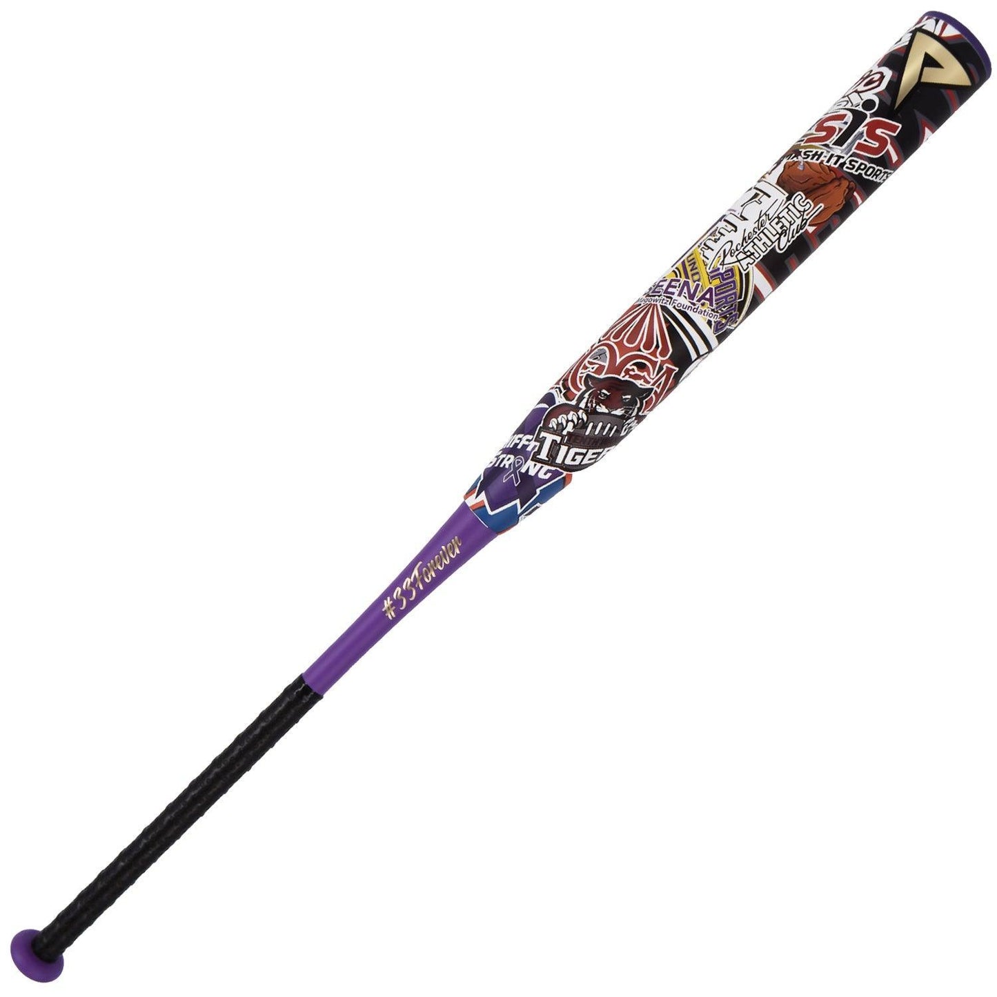 2024 Anarchy 33 Forever USA/ASA Slowpitch Softball Bat - ASP33A – Product View | Smash It Sports | ash, composite