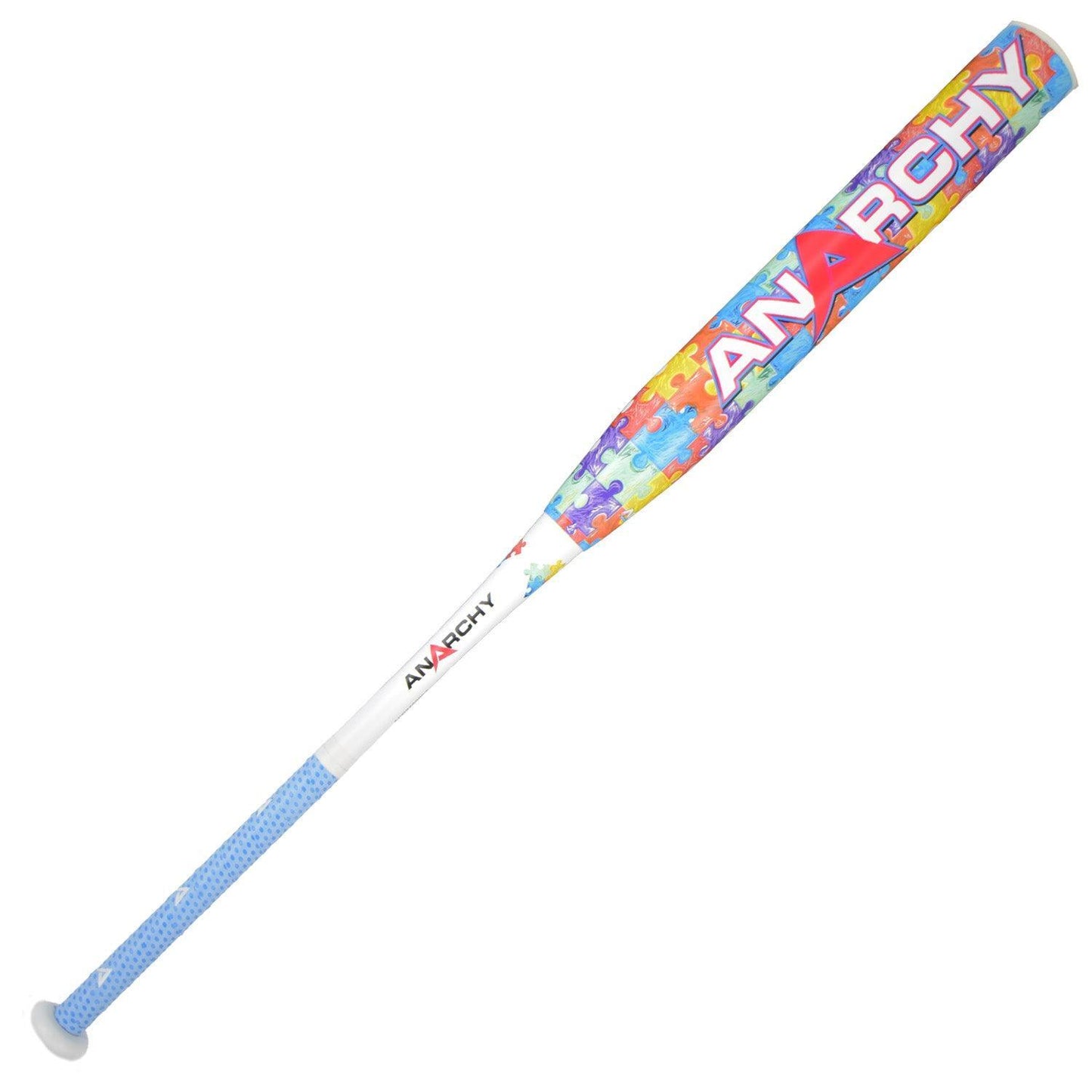 2024 Anarchy Autism Awareness .5oz End Load USSSA Slowpitch Softball Bat ASPAA24U – Product View | Smash It Sports | composit