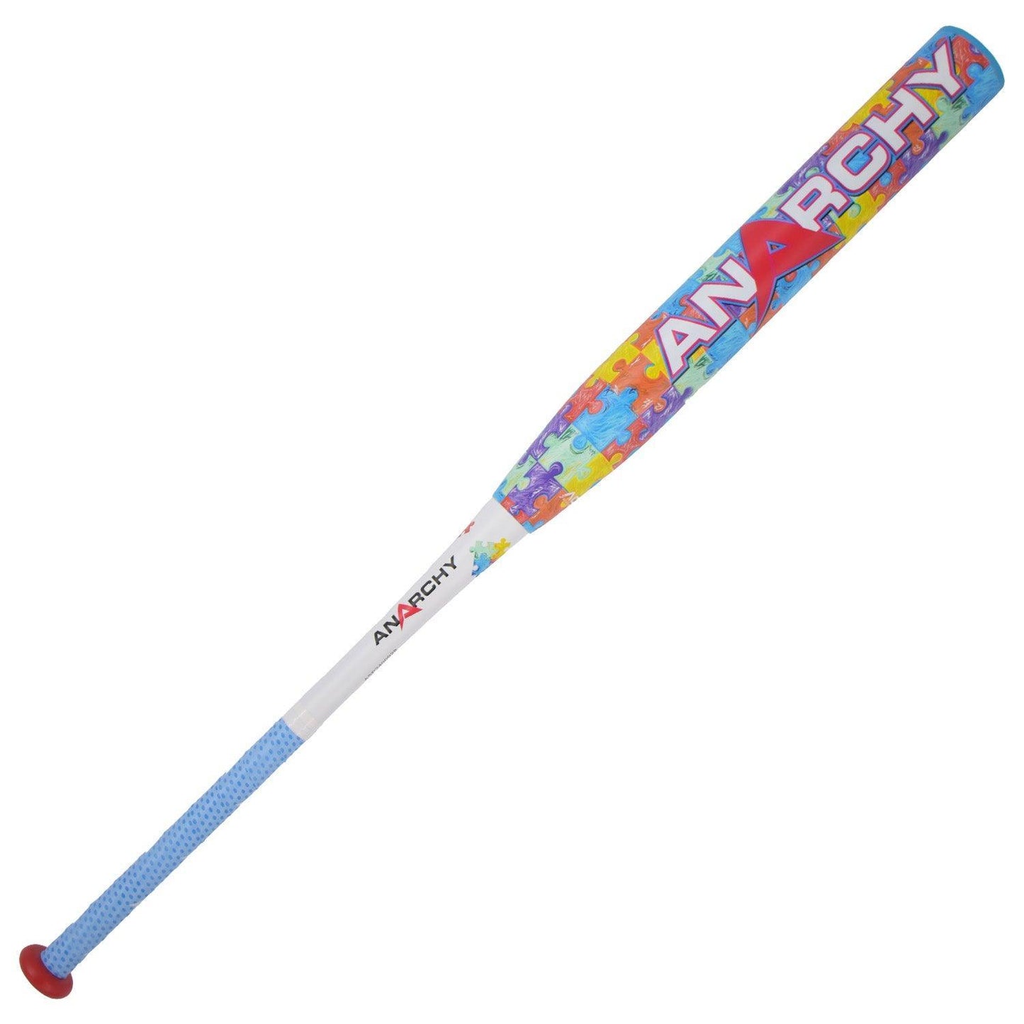 2024 Anarchy Autism Awareness Mid-Load USA/ASA Slowpitch Softball Bat ASPAA24A – Product View | Smash It Sports | composite