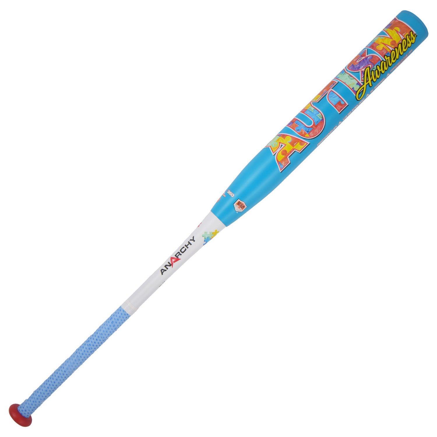 2024 Anarchy Autism Awareness Mid-Load USA/ASA Slowpitch Softball Bat ASPAA24A - Smash It Sports