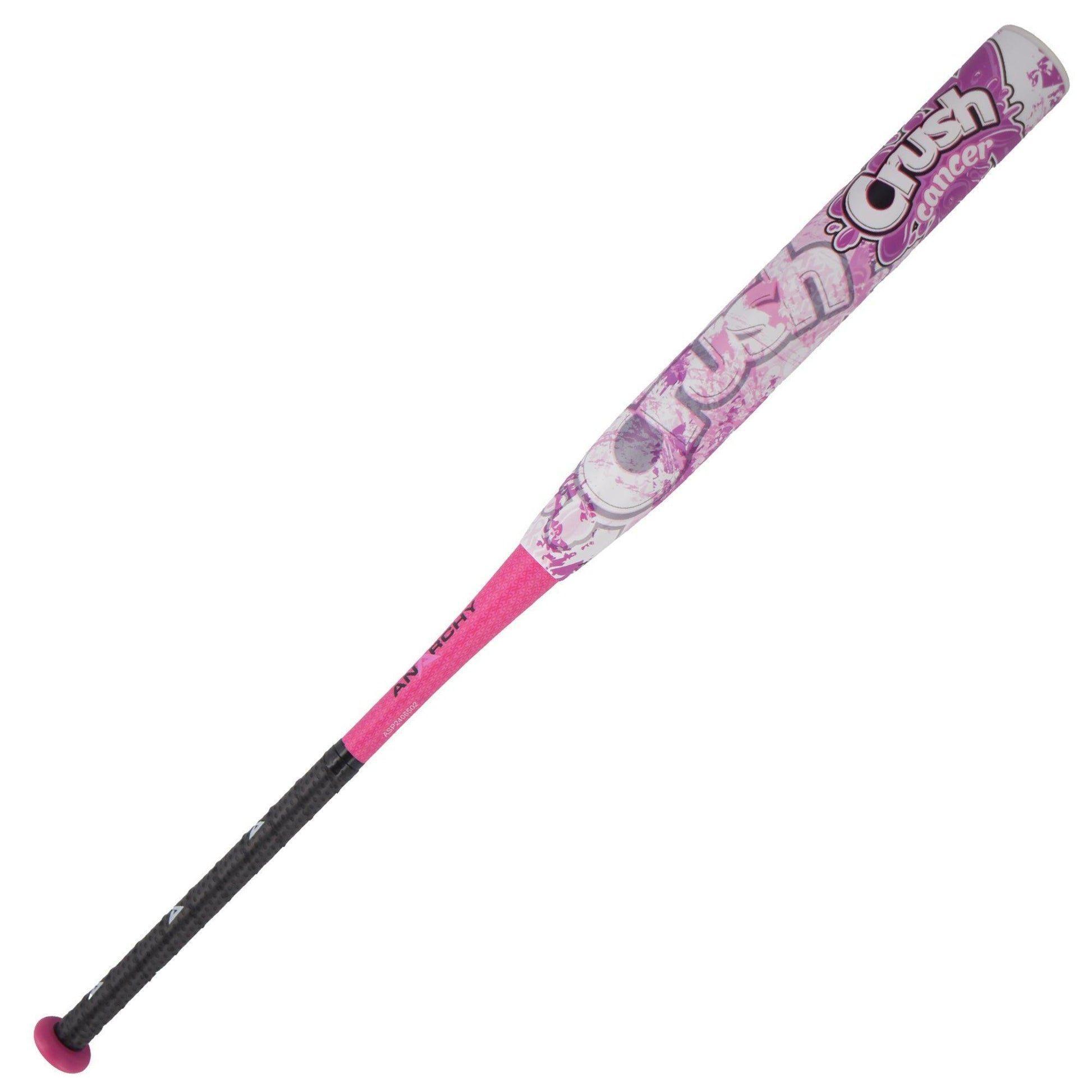 2024 Anarchy Crush Cancer Pink End Load USA/ASA Slowpitch Softball Bat ASPFGHT24A - Smash It Sports