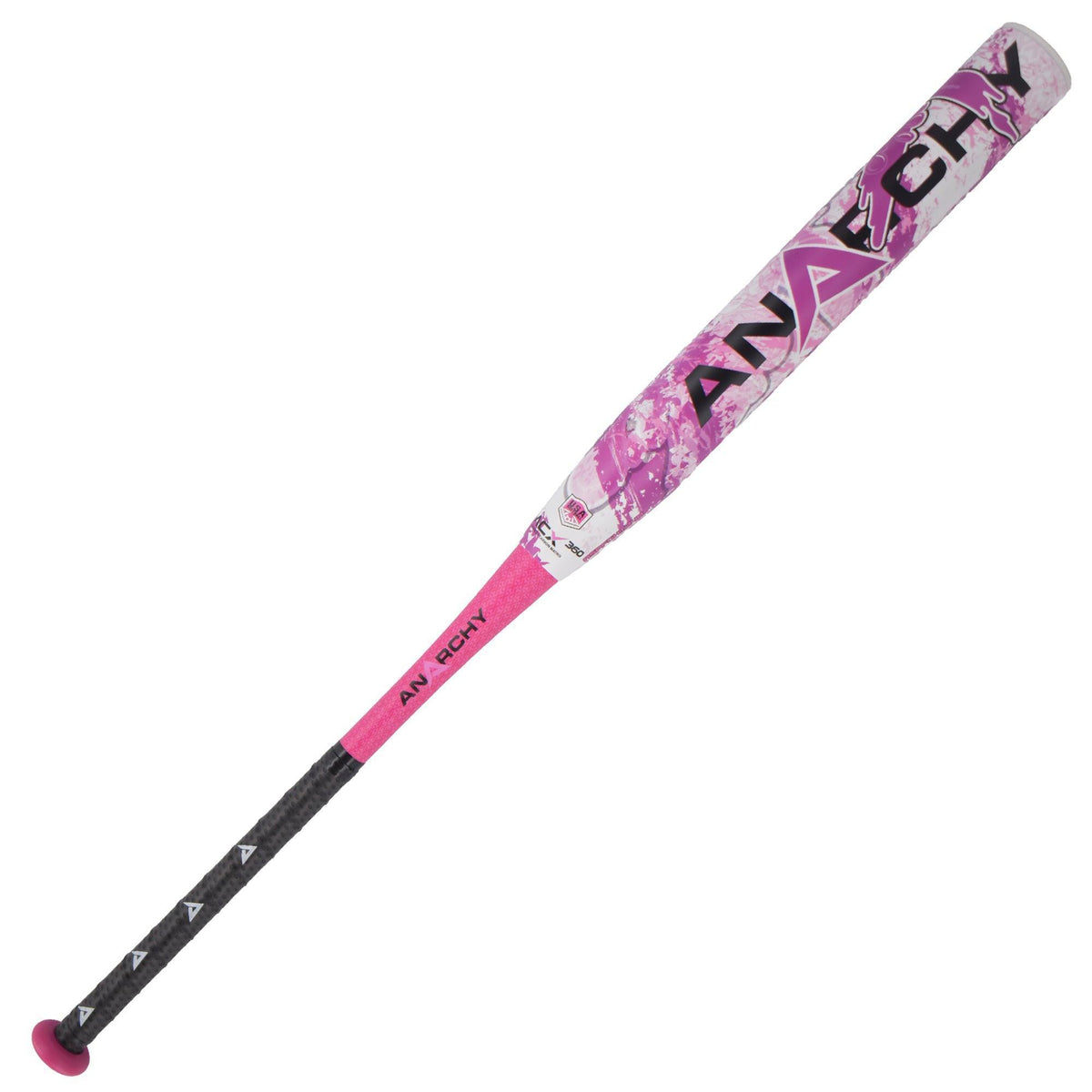 2024 Anarchy Crush Cancer Pink End Load USA/ASA Slowpitch Softball Bat ASPFGHT24A – Product View | Smash It Sports | composit