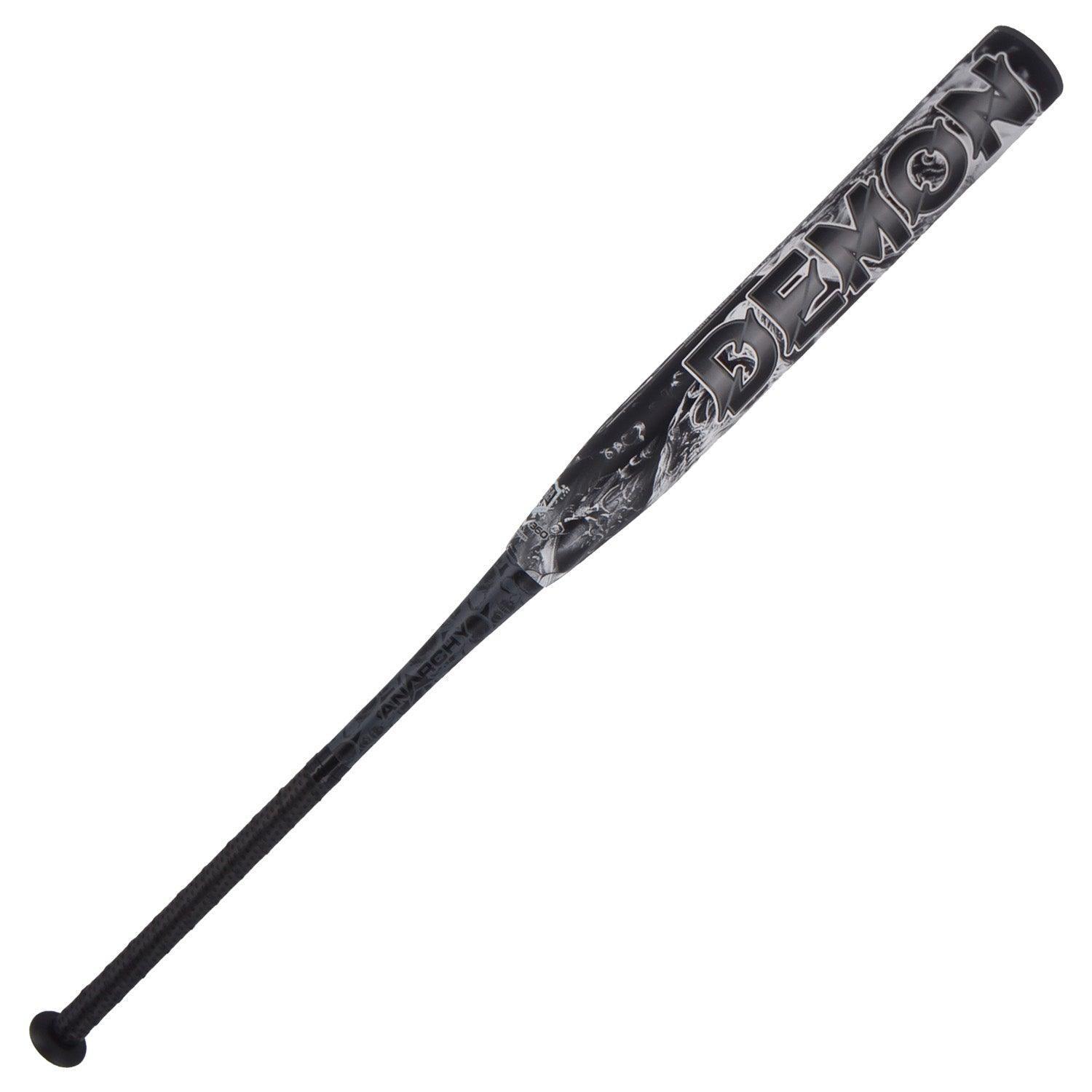 2024 Anarchy Demon LC "Black Edition" .5oz End Load USA/ASA Slowpitch Softball Bat ASPDMNLCB24A - Smash It Sports