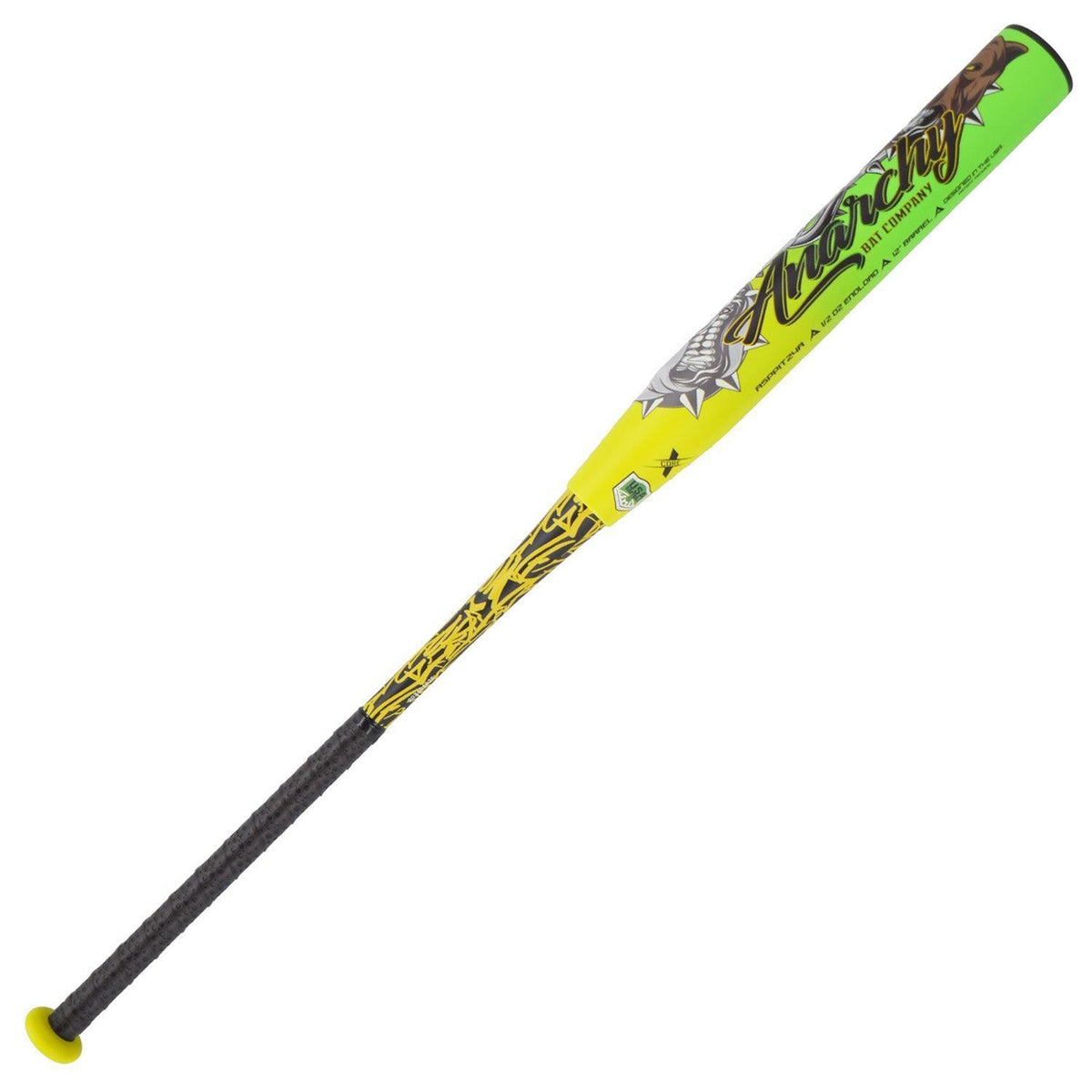 2024 Anarchy Pitbull USA/ASA Slowpitch Softball Bat ASPPIT24A – Product View | Smash It Sports | ash, composite