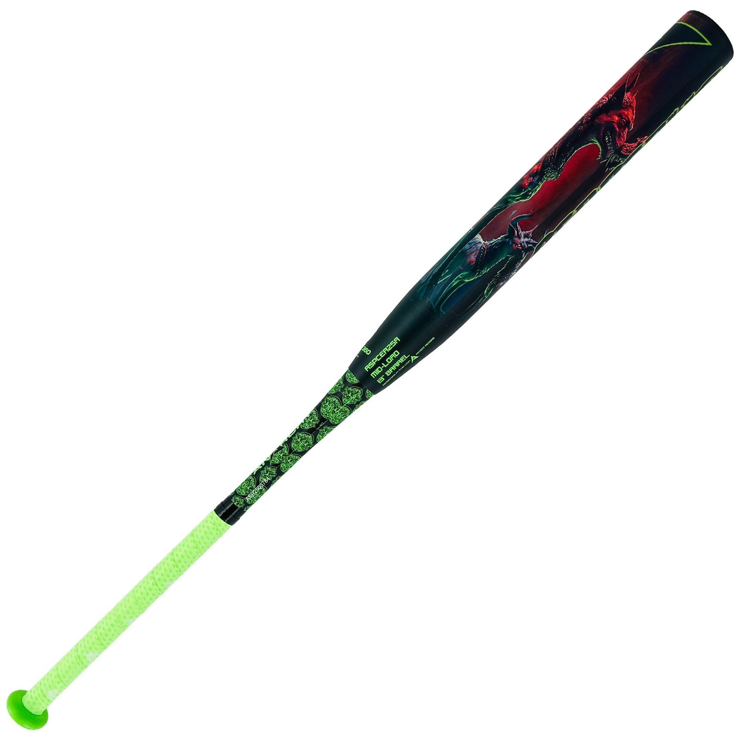 2025 Anarchy Cerberus Mid Load USA/ASA Slowpitch Softball Bat ASPCER25A β Product View | Smash It Sports | ash, composite