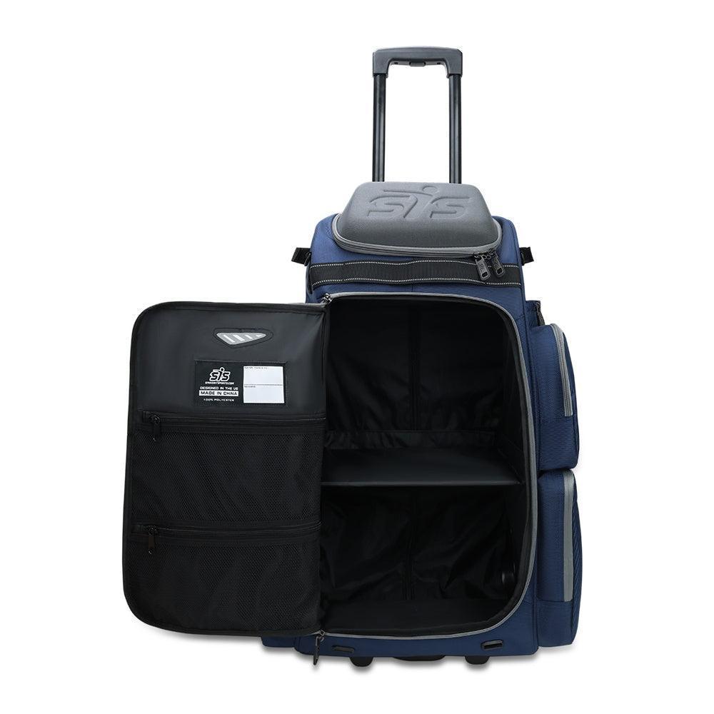2025 Smash Ops Lil’ Guerrilla Hybrid Roller/Bat Pack Bag - Navy/Grey - Smash It Sports