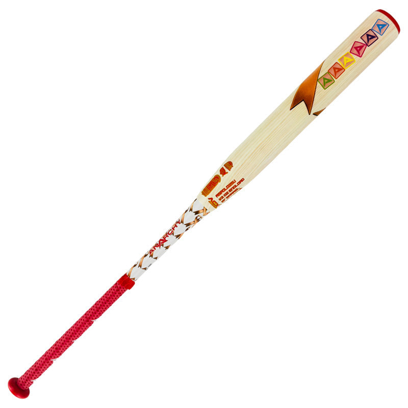 2025 Anarchy Childhood Cancer End Load USSSA Slowpitch Softball Bat ASPGLD25U – Product View | Smash It Sports | composite, u