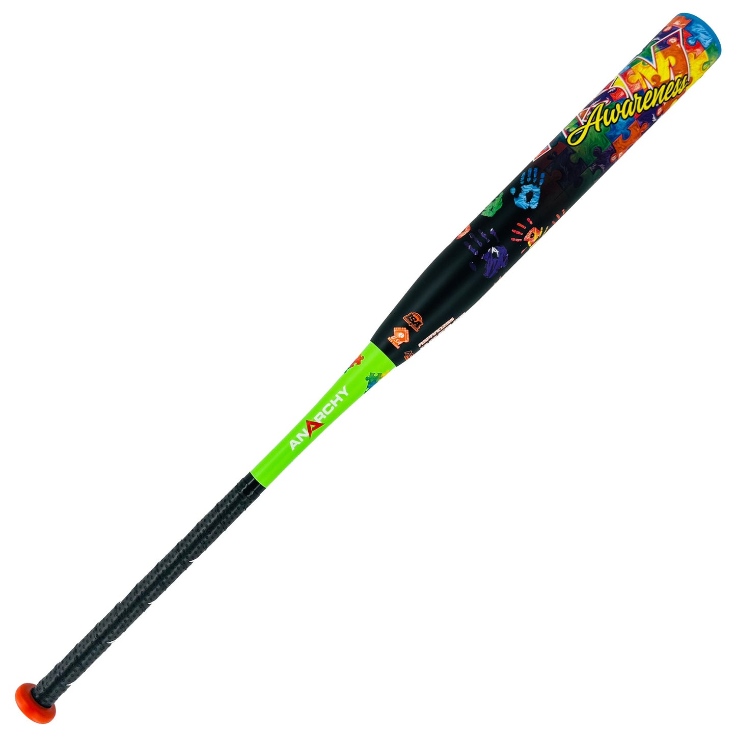 2025 Anarchy Autism Awareness End Load SSUSA Senior Slowpitch Softball Bat ASPRAD25S