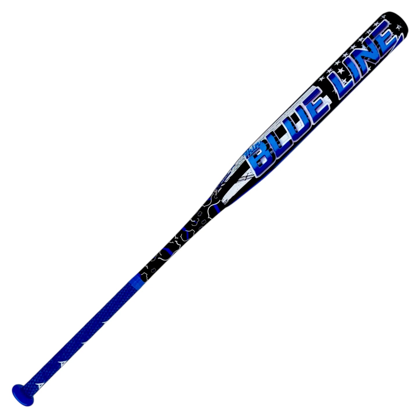 2026 Anarchy Thin Blue Line End Loaded SSUSA Senior Slowpitch Softball Bat ASPTBL26S – Product View | Smash It Sports | compo