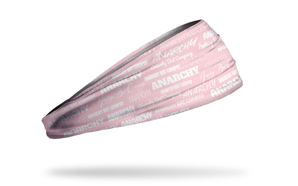 Junk x Anarchy Headband Powder Pink - Big Bang Lite – Product View | Smash It Sports | pro