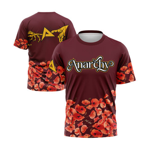 Anarchy Bat Company Short Sleeve Shirt - Floral