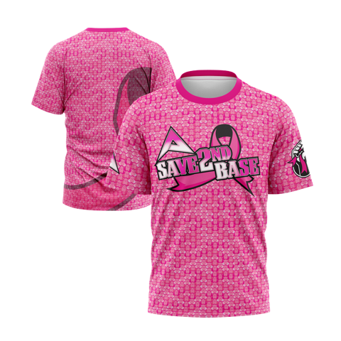 Anarchy Bat Company Short Sleeve Shirt - Save 2nd Base – Specs Overview | Smash It Sports