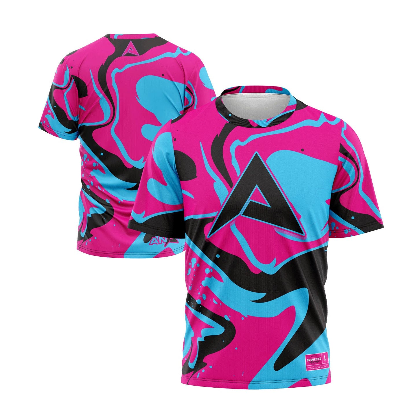 Anarchy Bat Company Short Sleeve Shirt - Miami Flux – Product View | Smash It Sports
