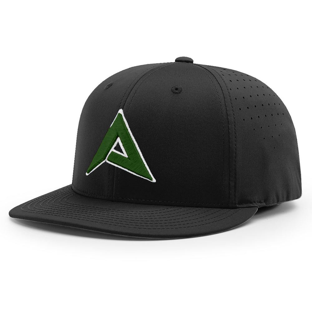 Anarchy PTS30 Hat - Black/Dark Green – Product View | Smash It Sports | pro