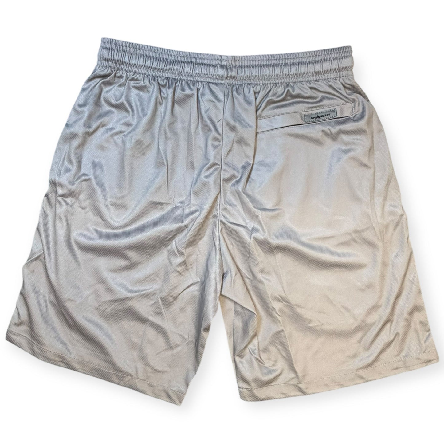 Anarchy Mesh Shorts - Stealth - Grey/Black/White – Product View | Smash It Sports | pro