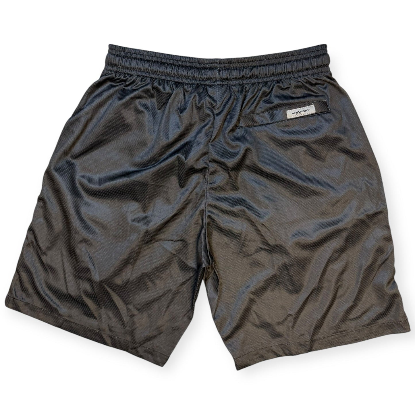 Anarchy Mesh Shorts - Stealth - Black/White/Red – Product View | Smash It Sports | pro