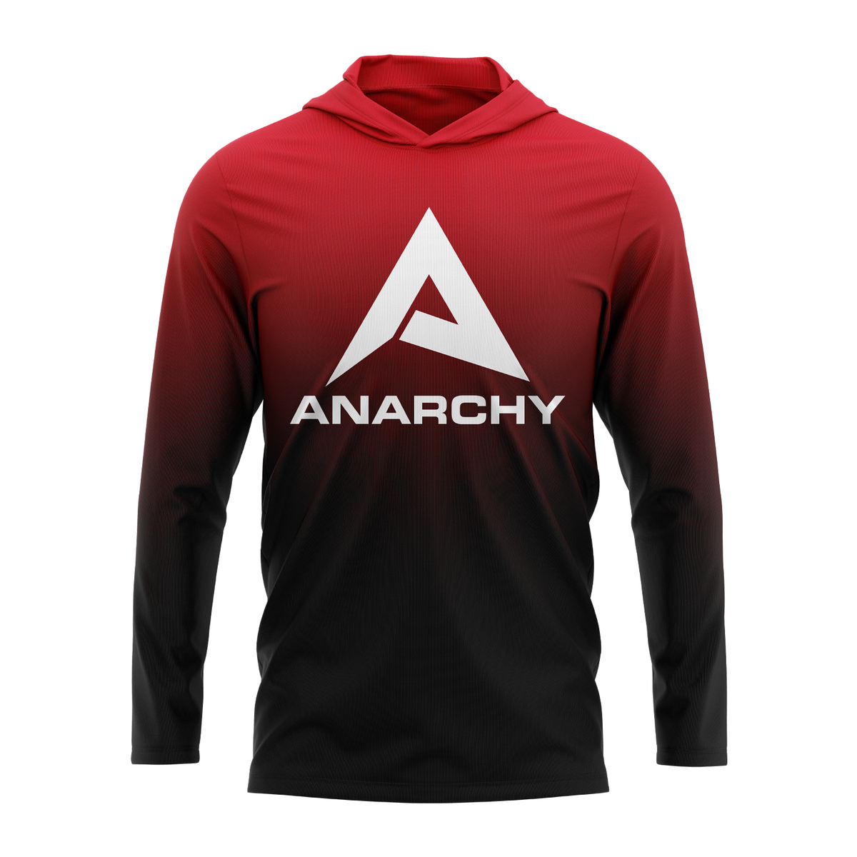 Anarchy Hooded Long Sleeve Tee - Red/Black Fade – Specs Overview | Smash It Sports
