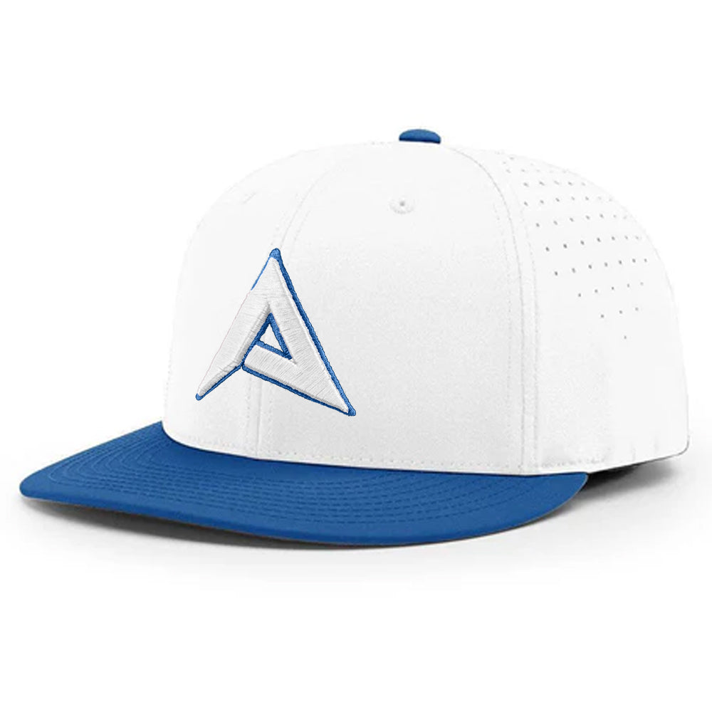 Anarchy PTS30 Hat - White/Royal Blue – Product View | Smash It Sports | pro
