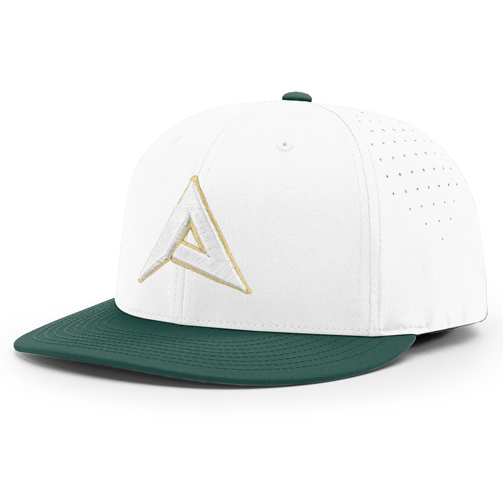 Anarchy PTS30 Hat - White/Dark Green/Gold