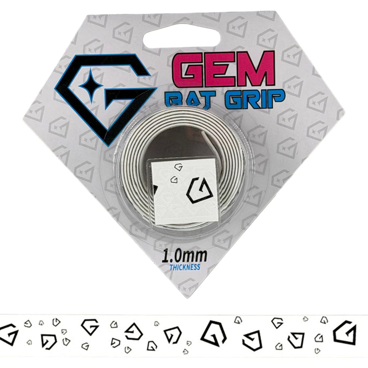 Gem Elite Performance Bat Grip - Signature – Product View | Smash It Sports | composite