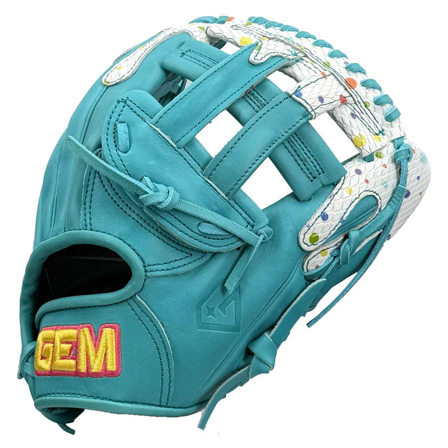 Gem Gloves Softball Fielding Glove - GEM076 The Roo – Product View | Smash It Sports | leather, kip, pro
