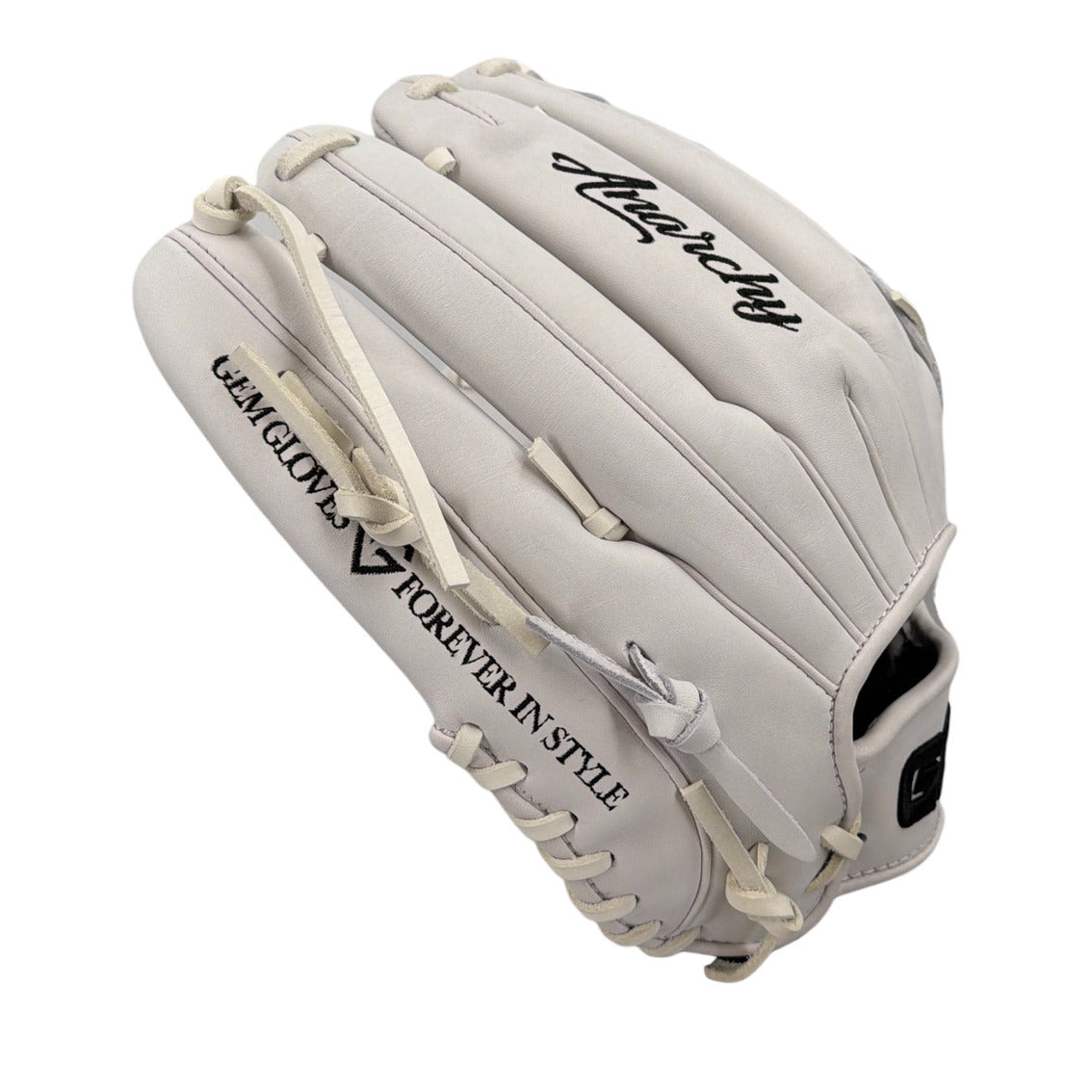 Anarchy x Gem Gloves Softball Fielding Glove - GEM134 Ace – Product View | Smash It Sports | leather, kip, pro