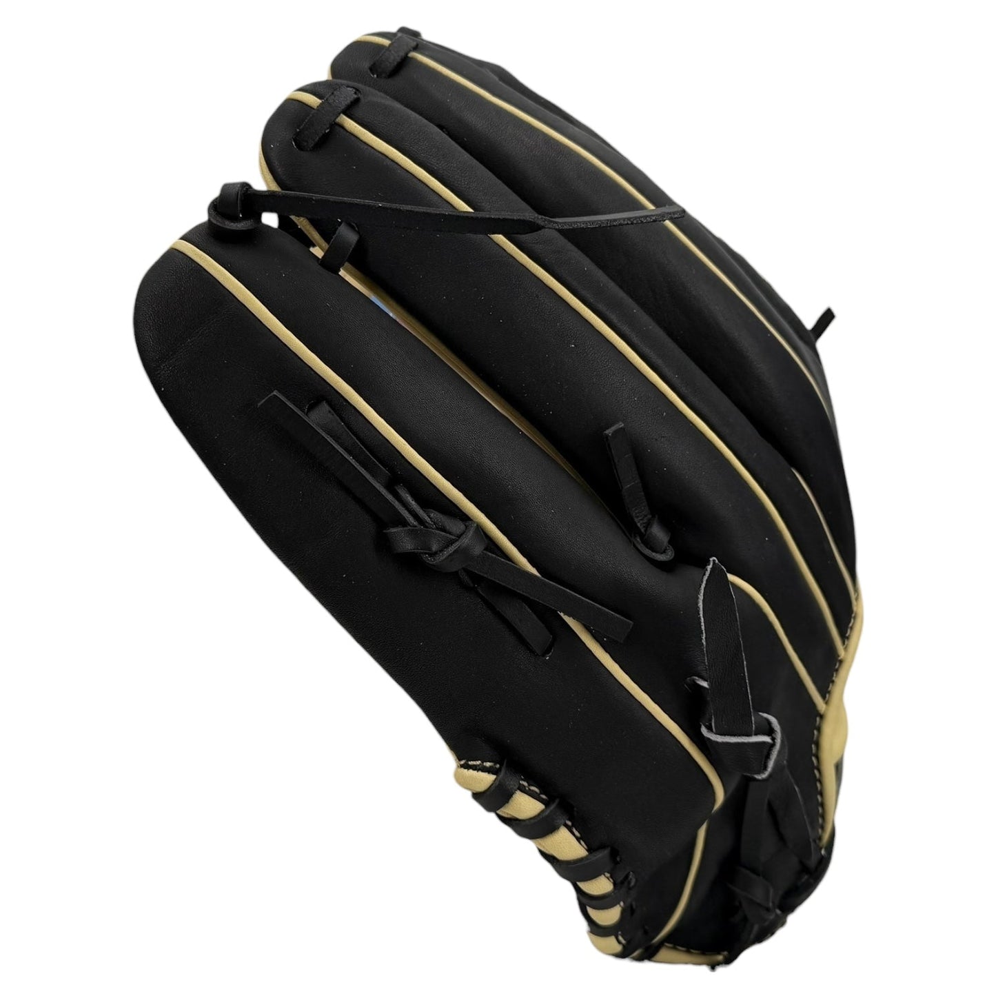 Gem Gloves Game-Ready Softball Fielding Glove - GEM095 Shadow Gold – Product View | Smash It Sports | leather, steerhide, pro