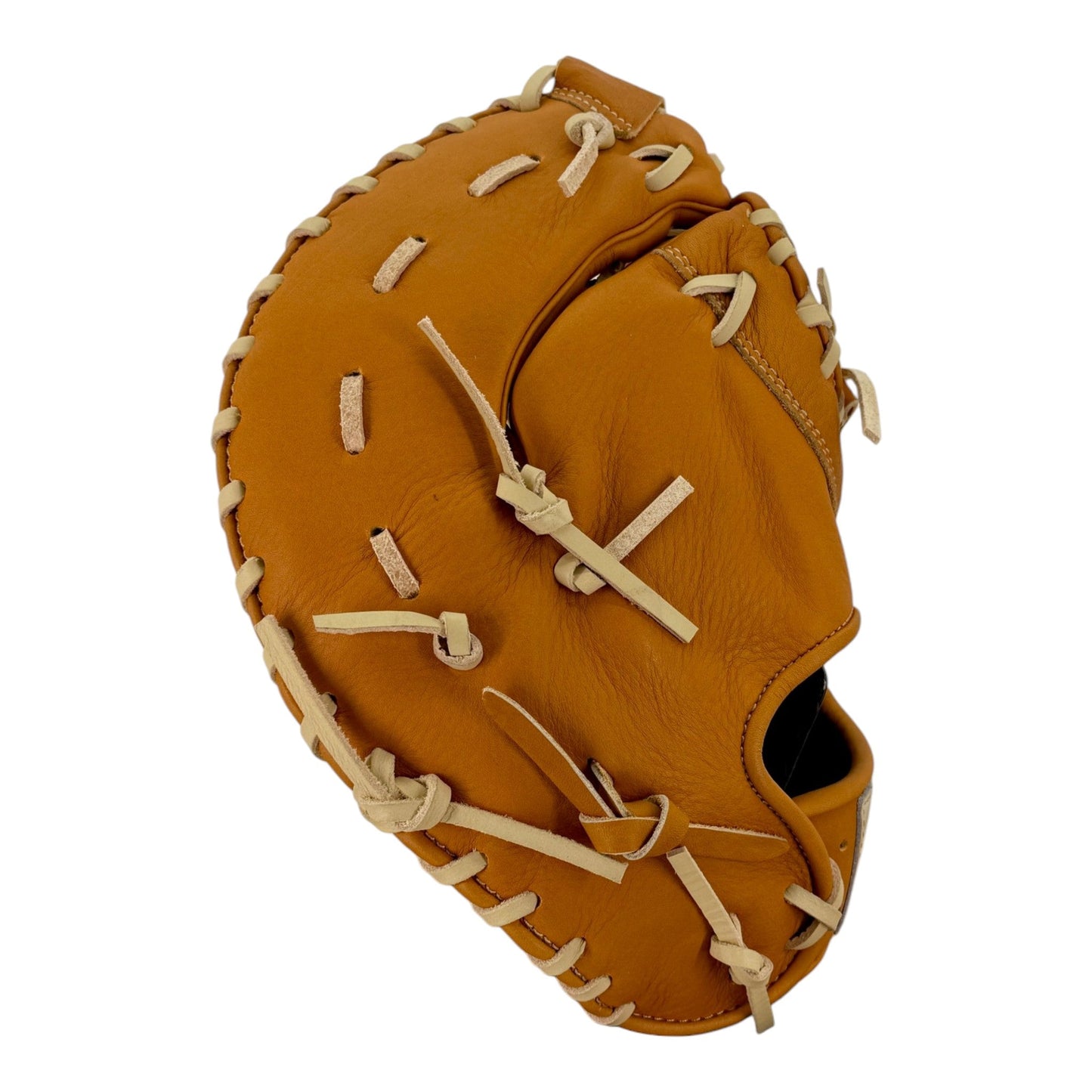 Gem Gloves Game-Ready Softball First Base Mitt/Glove - GEM142 Wheatfield – Product View | Smash It Sports | leather, steerhid