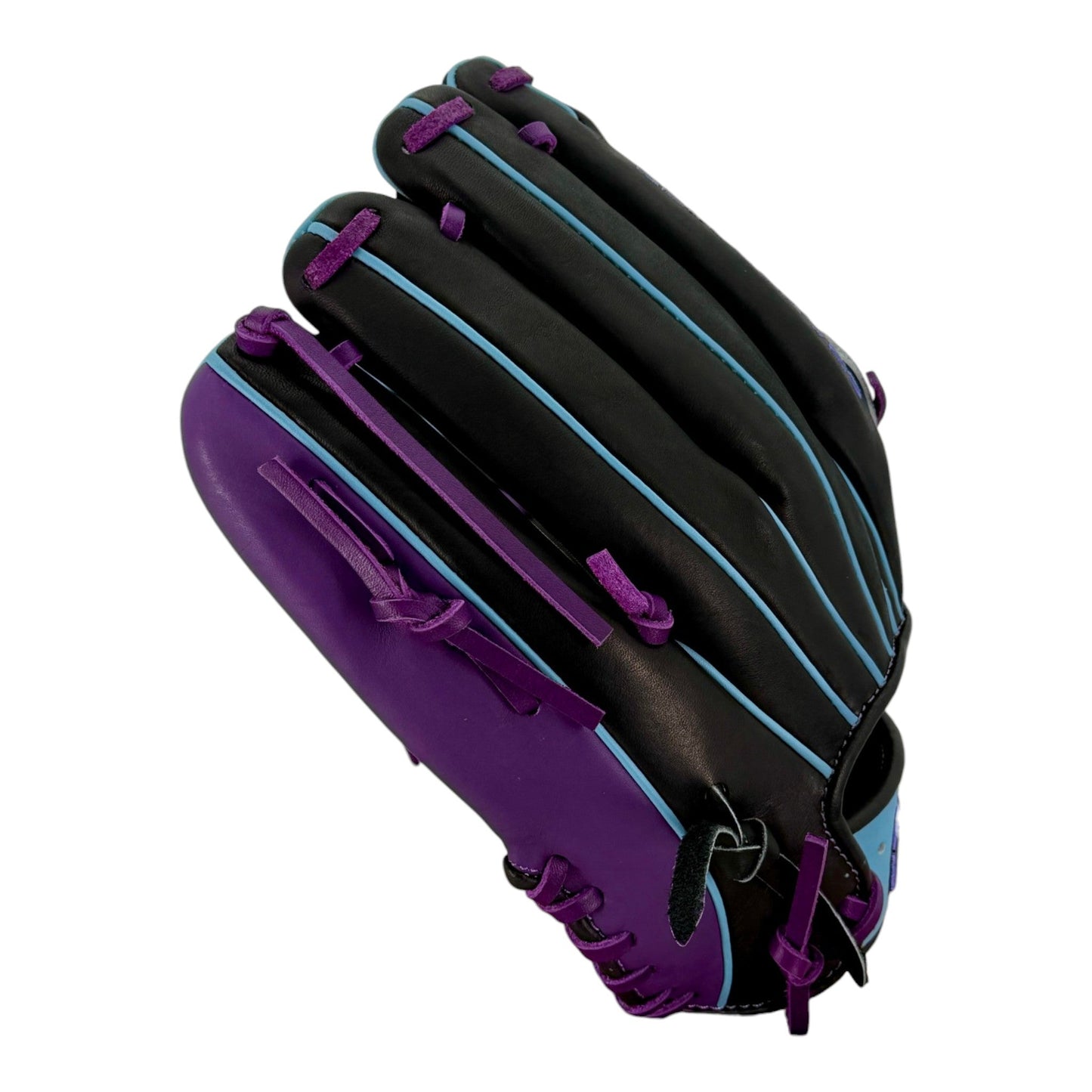 Gem Gloves Average Dudes Signature Model Softball Fielding Glove - GEM144 Purple Reign – Product View | Smash It Sports | lea