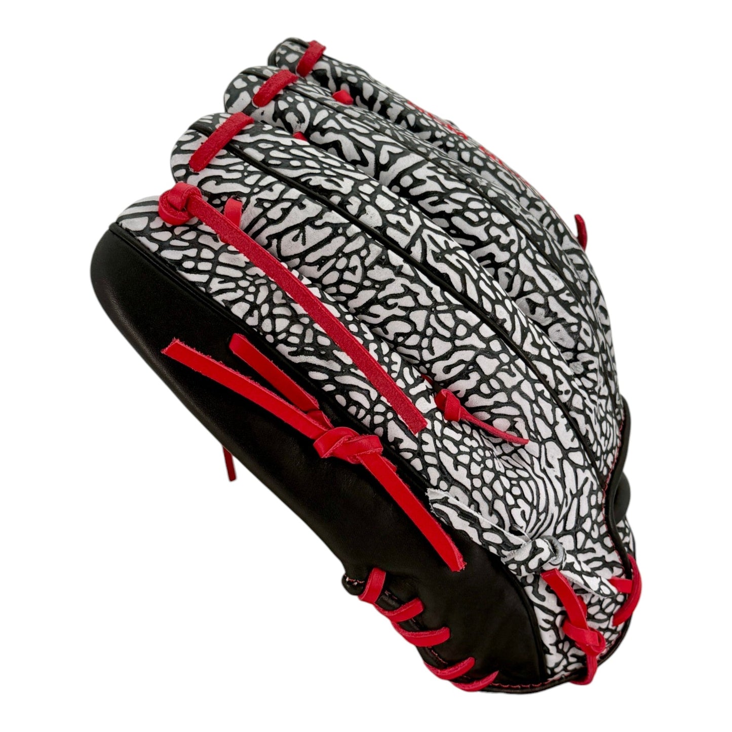 Gem Gloves Softball Fielding Glove - GEM149 Crimson Elephant – Product View | Smash It Sports | leather, kip, pro