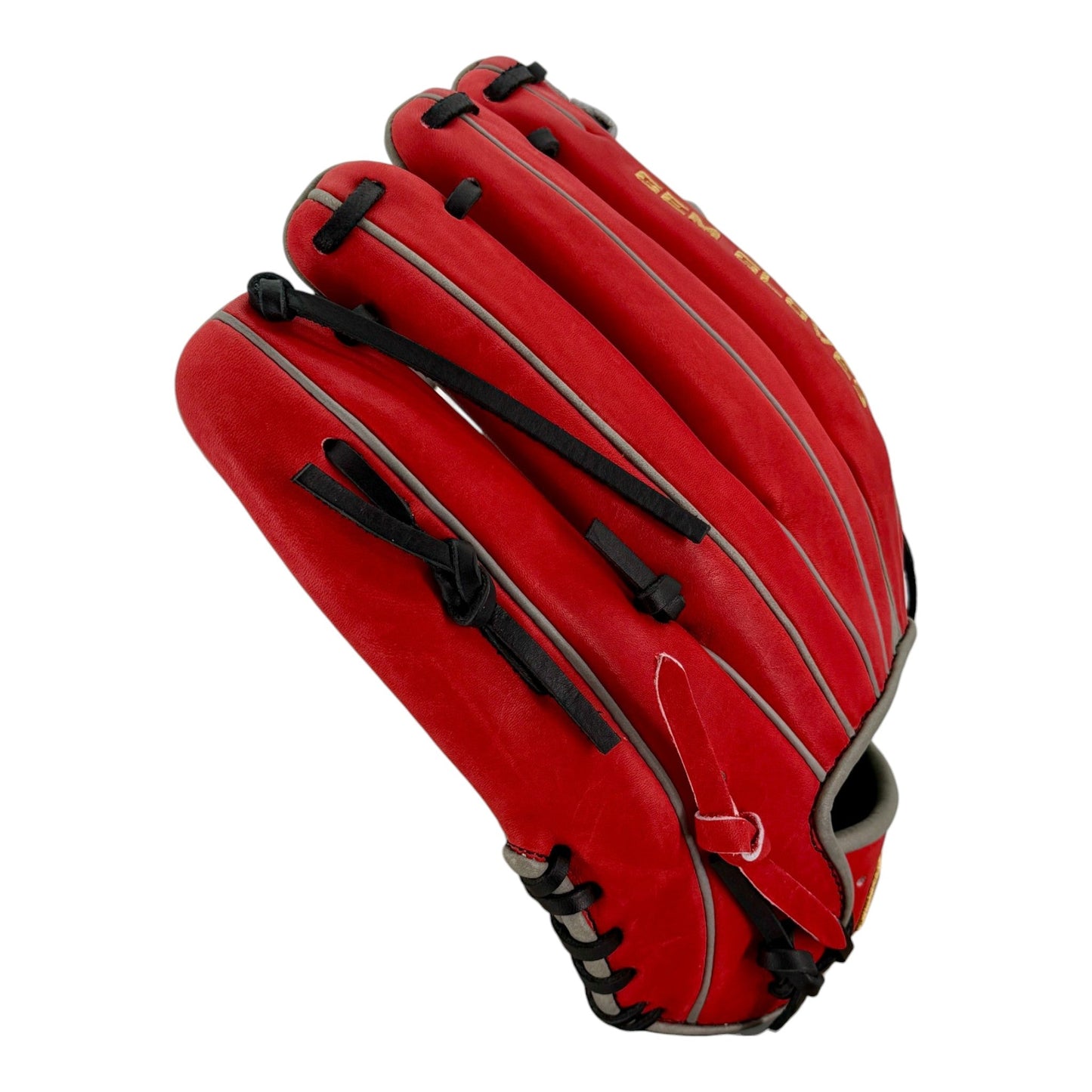 Gem Gloves Average Dudes Signature Model Softball Fielding Glove - GEM143 Royal Flush – Product View | Smash It Sports | leat