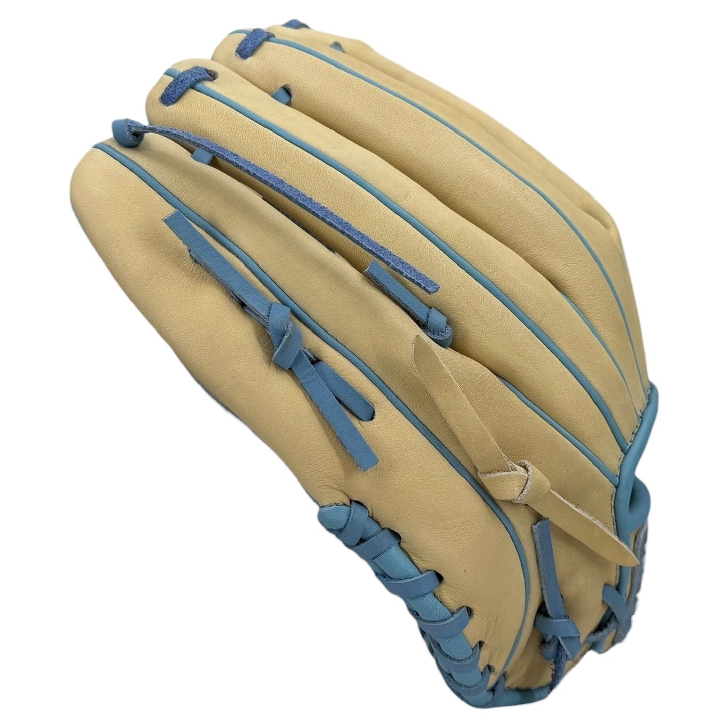 Gem Gloves Game-Ready Softball Fielding Glove - GEM091 Sandy Shore – Product View | Smash It Sports | leather, steerhide, pro