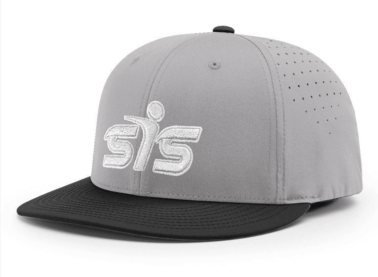 Smash It Sports CA i8503 Performance Hat - Grey/Black/White