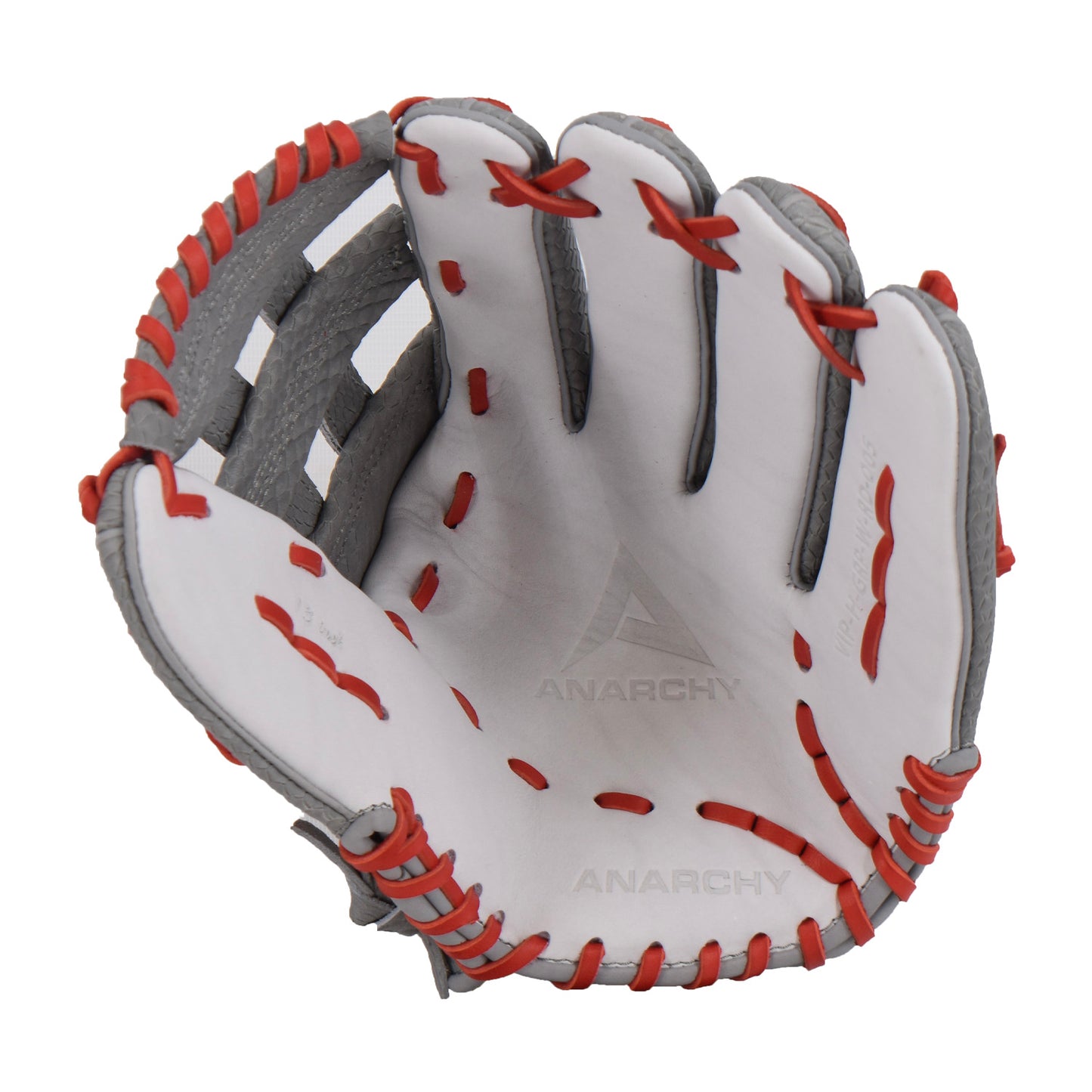 Viper Premium Leather Slowpitch Softball Fielding Glove  Anarchy Edition - VIP-H-GRP-W-RD-005