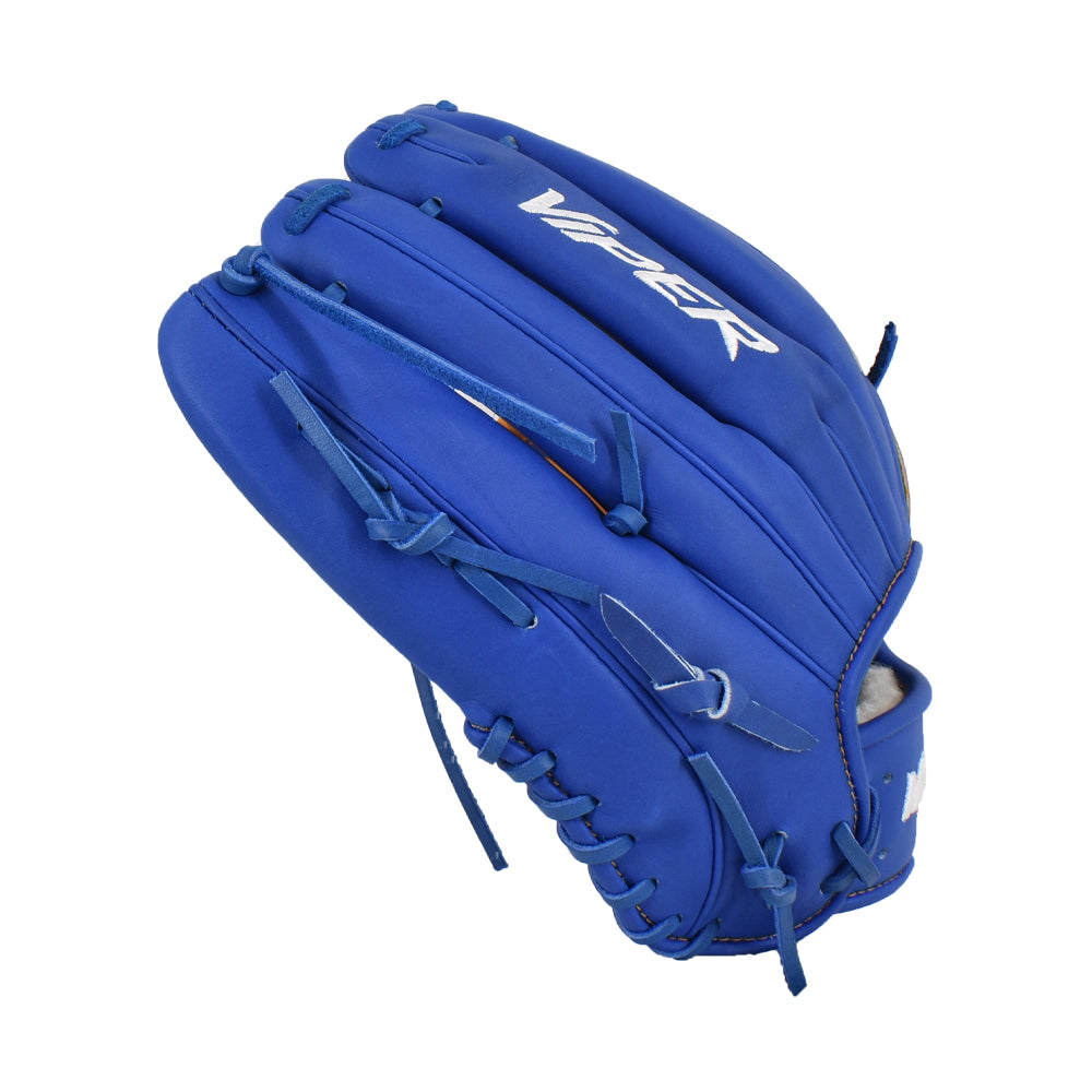 Viper Japanese Kip Leather Fielding Glove Royal/Carmel