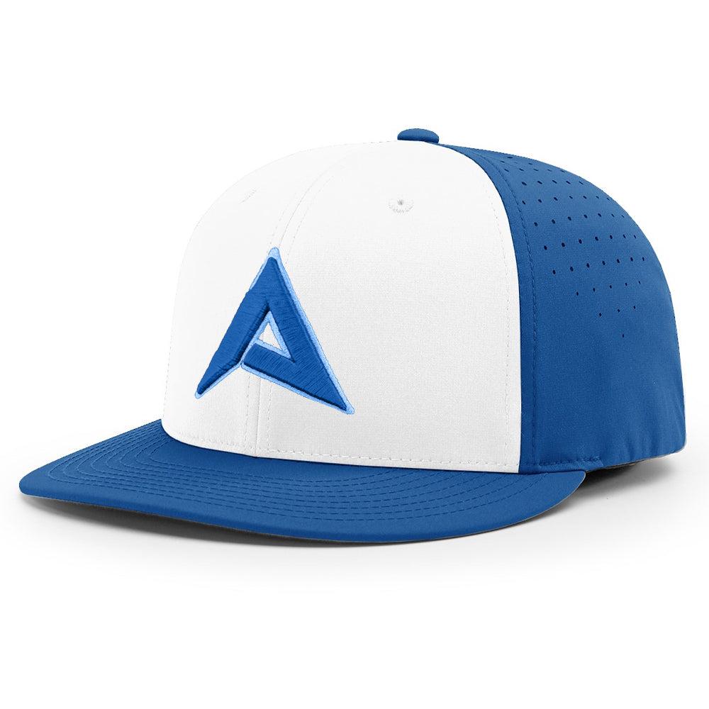 Anarchy PTS30 Hat - White/Royal/Carolina – Product View | Smash It Sports | pro