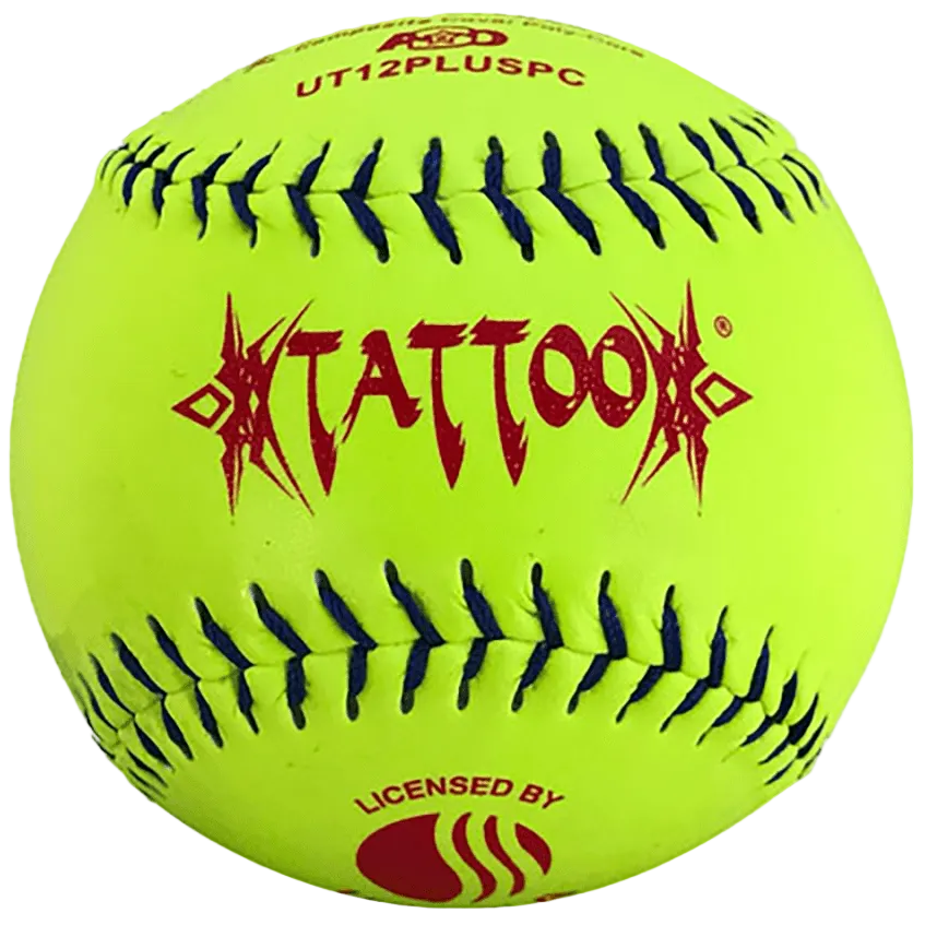 AD Starr Tattoo Classic Plus 12" USSSA Slowpitch Softballs - UT12PLUSPC - Smash It Sports