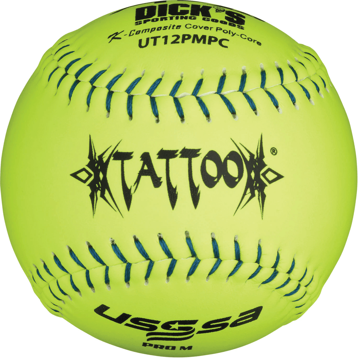 AD Starr Tattoo Pro M USSSA 12" Composite Slowpitch Softballs - UT12PMPC – Specs Overview | Smash It Sports