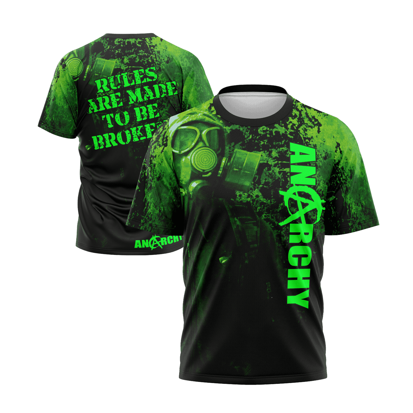 Anarchy Bat Company Short Sleeve Shirt - Break The Rules - Smash It Sports