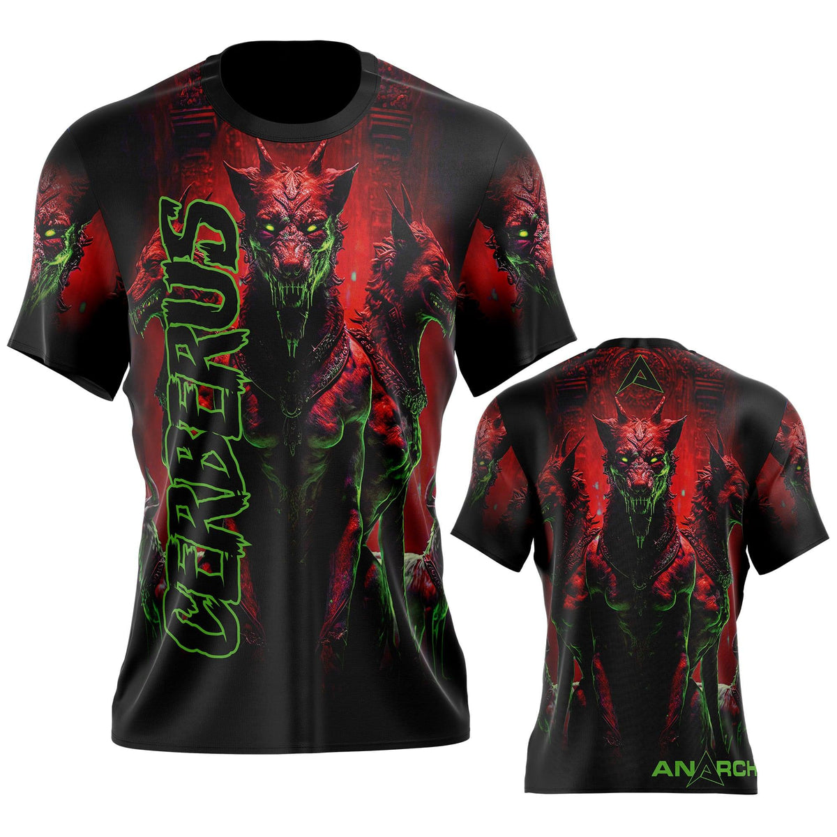 Anarchy Bat Company Short Sleeve Shirt - Cerberus – Product View | Smash It Sports