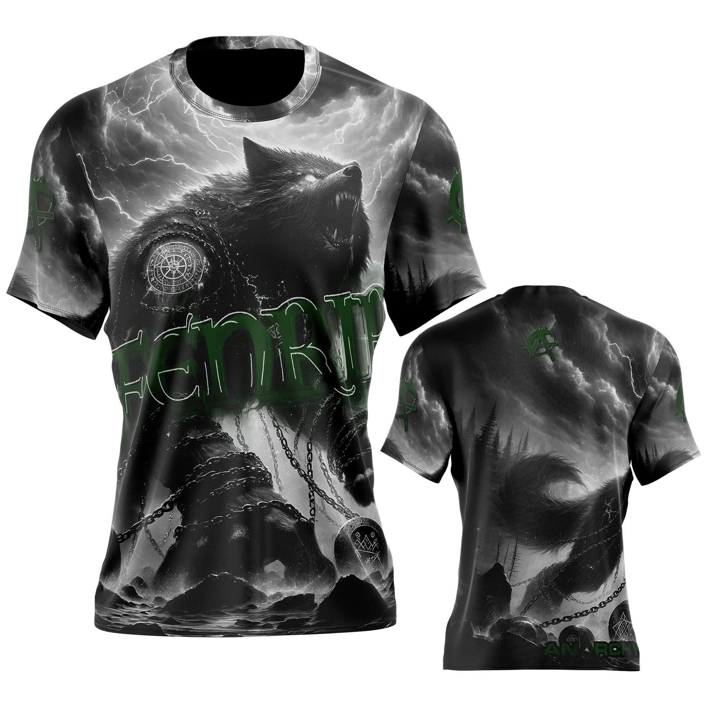Anarchy Bat Company Short Sleeve Shirt - Fenrir – Product View | Smash It Sports