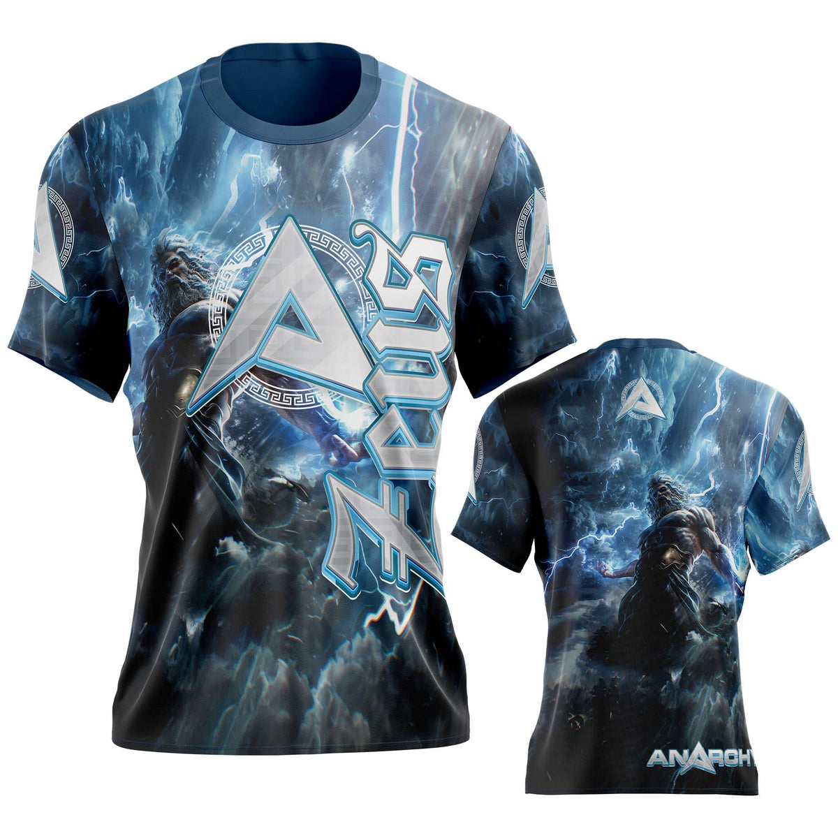 Anarchy Bat Company Short Sleeve Shirt - Zeus – Product View | Smash It Sports