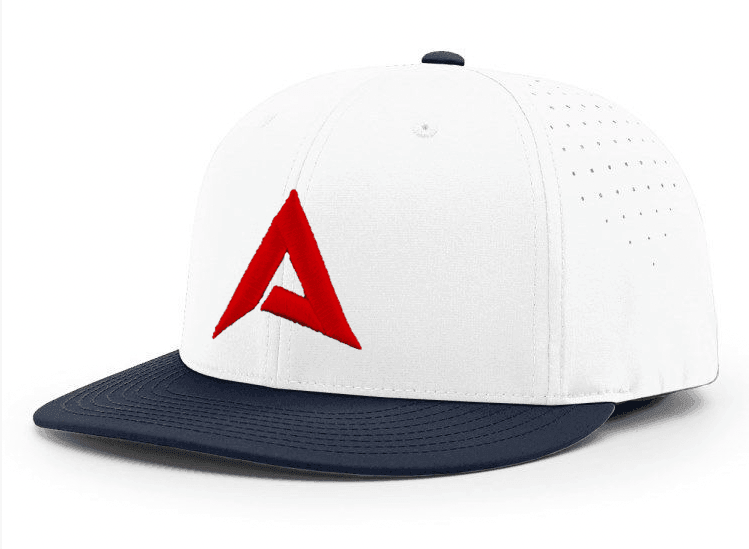 Anarchy CA i8503 Performance Hat - New Logo - White/Navy/Red – Specs Overview | Smash It Sports