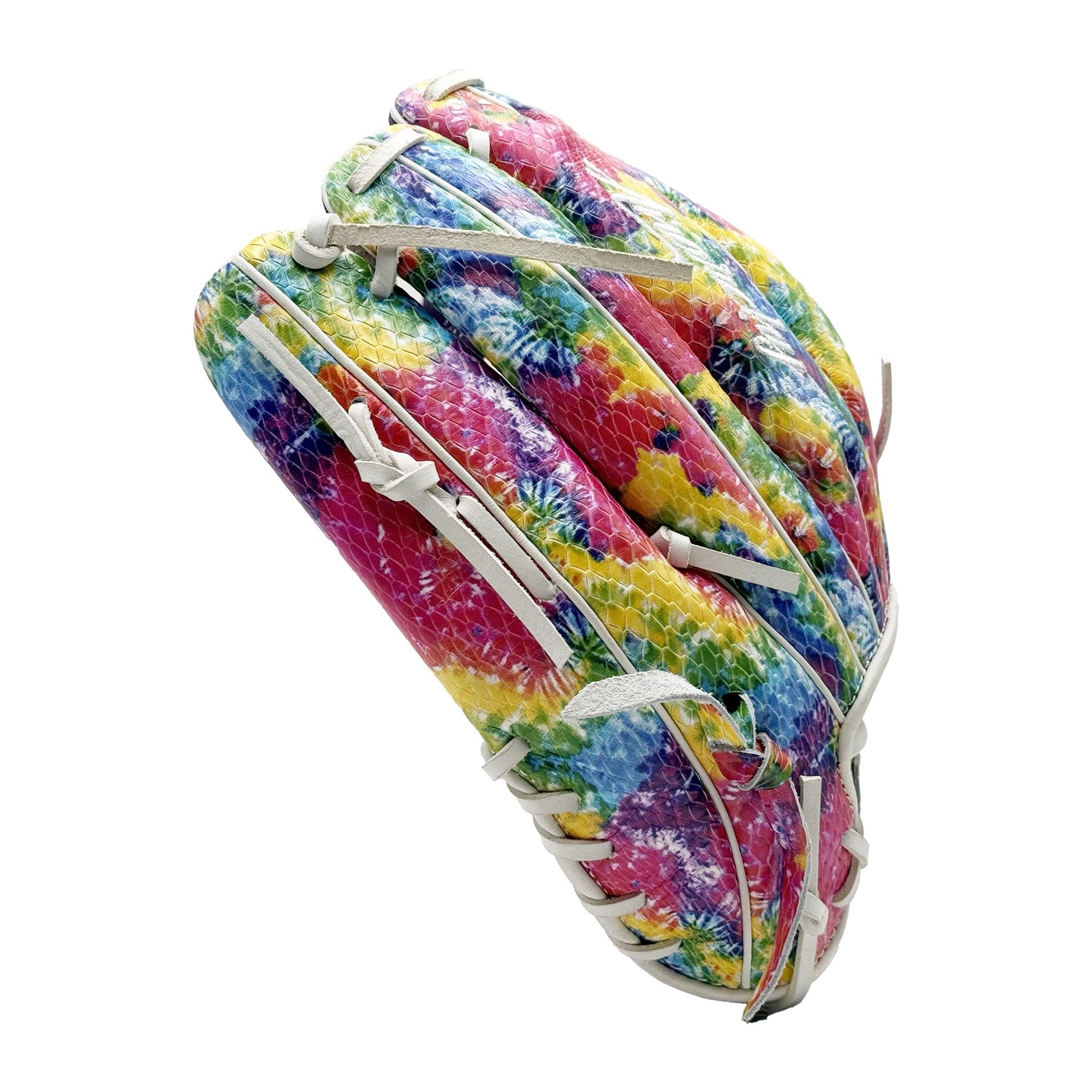 Anarchy Kip Leather Premium Softball Fielding Glove - AFG007 (Tie-Dye) – Product View | Smash It Sports | leather, kip, pro