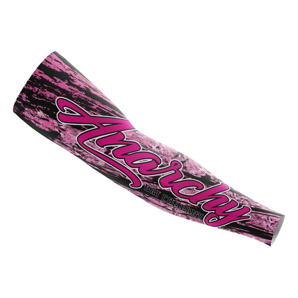 Anarchy Pink/Black Arm Sleeve – Primary View | Smash It Sports | Game Day, Our New Arm, Sleeves