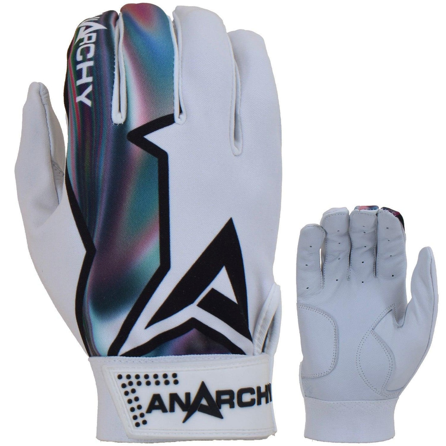 Anarchy Premium Batting Gloves- Iridescent – Primary View | Smash It Sports