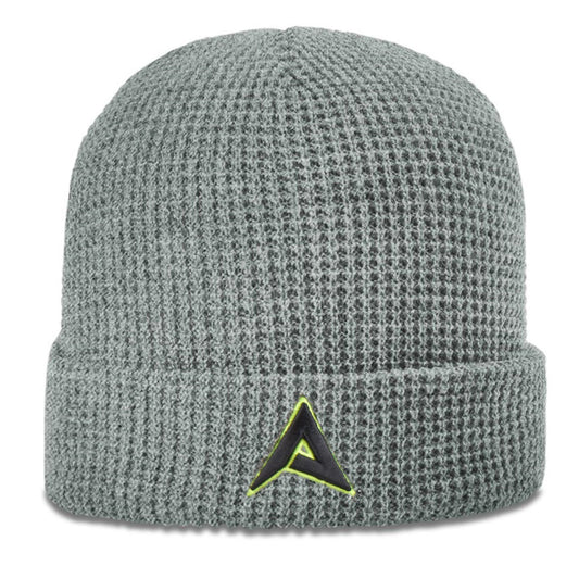 Anarchy Waffle Beanie #146 (Heather Grey) - Smash It Sports