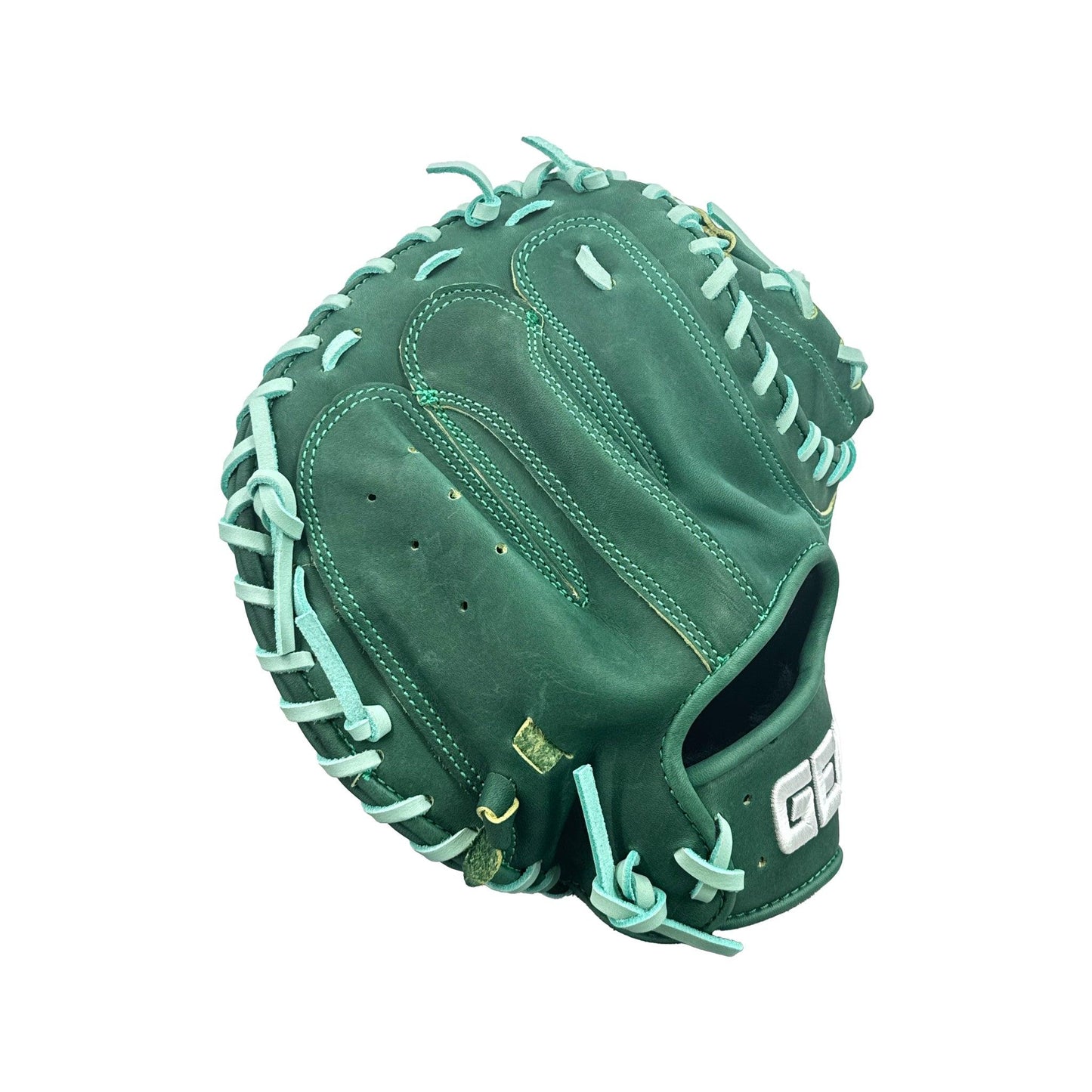 Gem Gloves 33" Baseball Catchers Mitt/Glove - GEM065 Emerald – Product View | Smash It Sports | leather, kip, pro