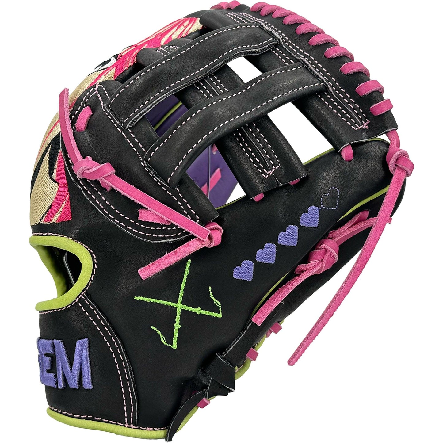 Gem Gloves Baseball Fielding Glove - GEM048 Anime – Product View | Smash It Sports | leather, kip, pro